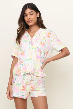 FlexibleNeckline Beach Days Soleil Shirt