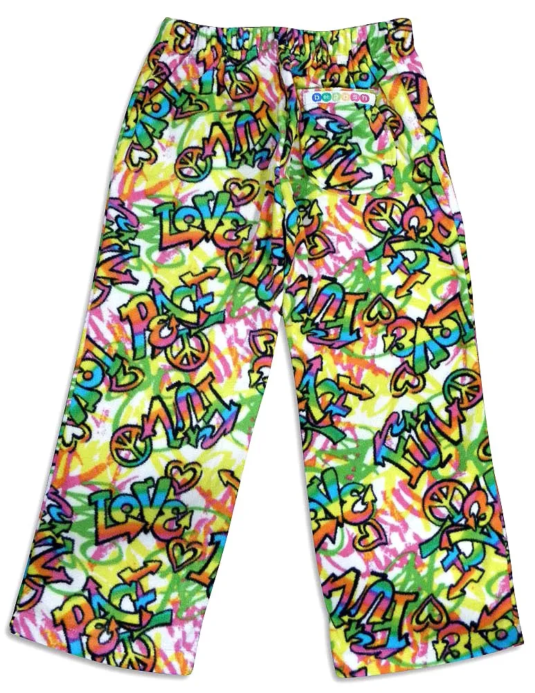 Bee Posh Girls Cozy Fleece Pajama Lounge Sleep Pant