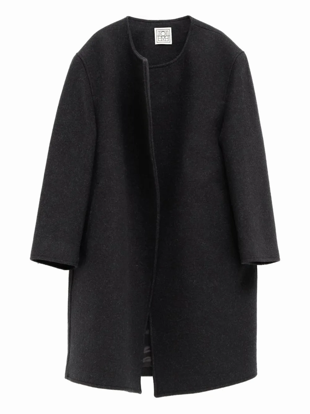Lightweight Waterproof Bell-Sleeve Jacket in Black
