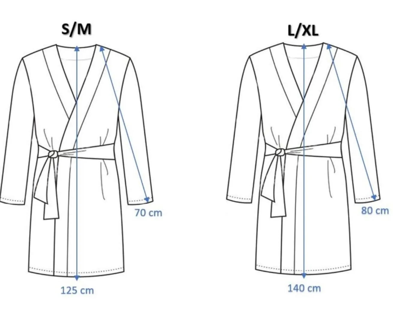 Bemboka Pure Cotton Knitted Bathrobes