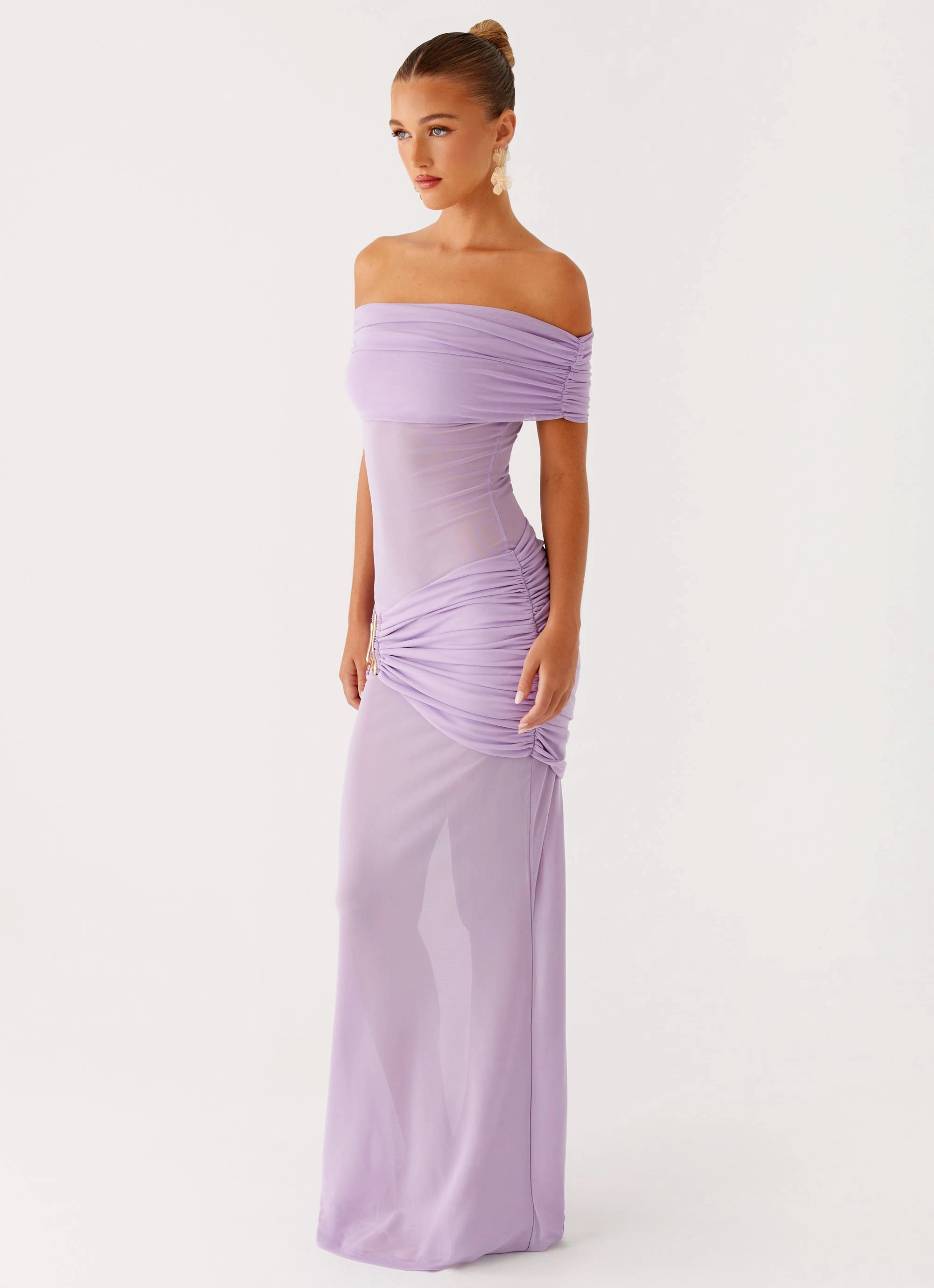 Polished Form Benji Maxi Dress - Lilac