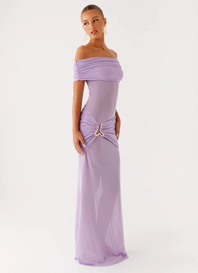 Chic and Stylish Chic Fit Benji Maxi Dress - Lilac