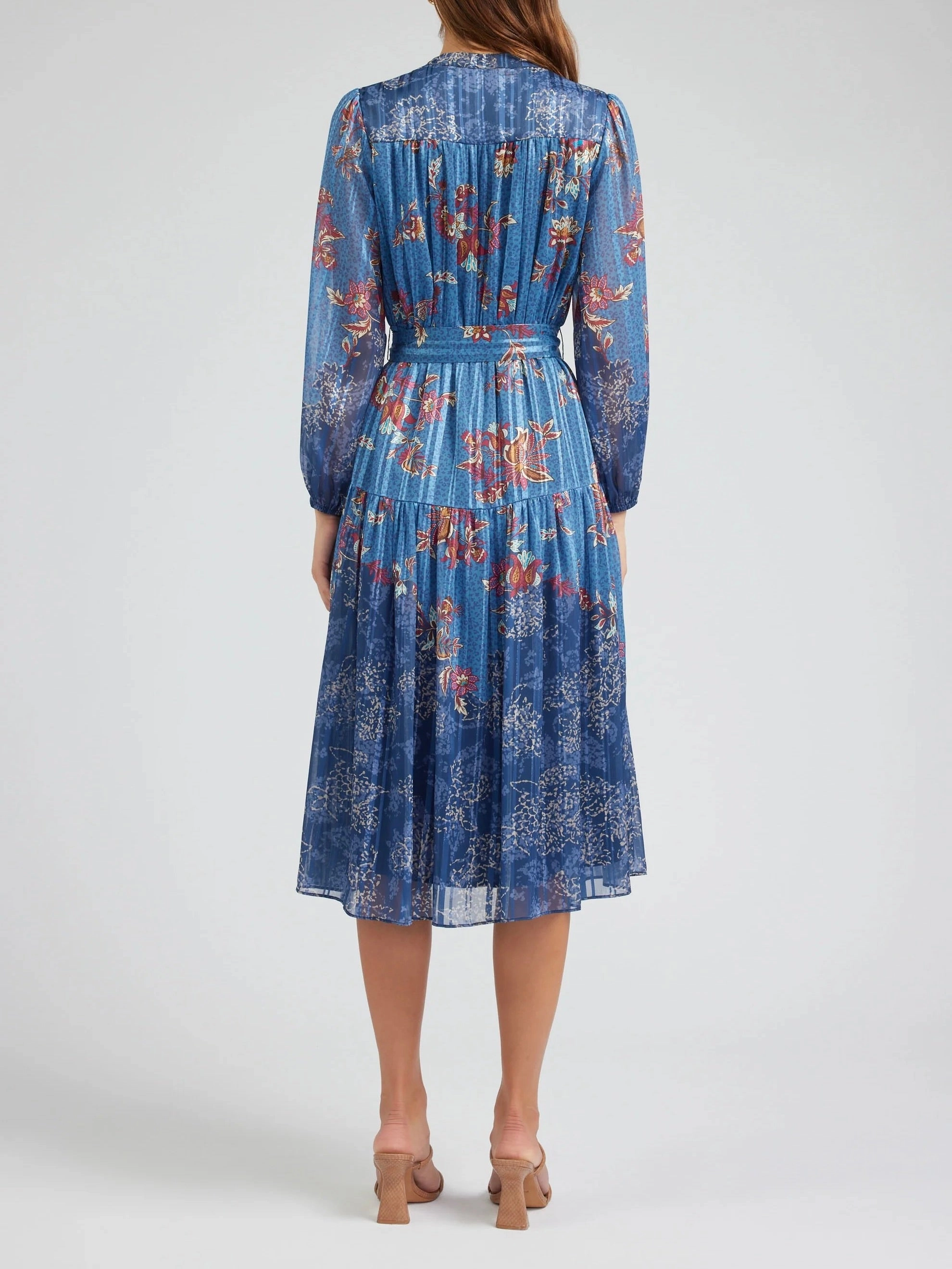 Betsy Floral Dress Crisp Texture