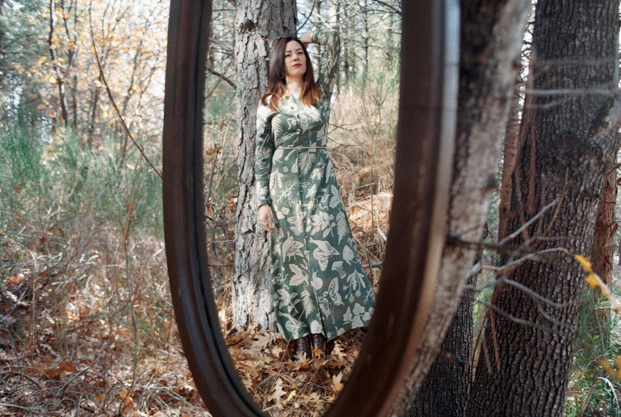 All Fit Bhodie Dress in Emerald Woodland Wonder