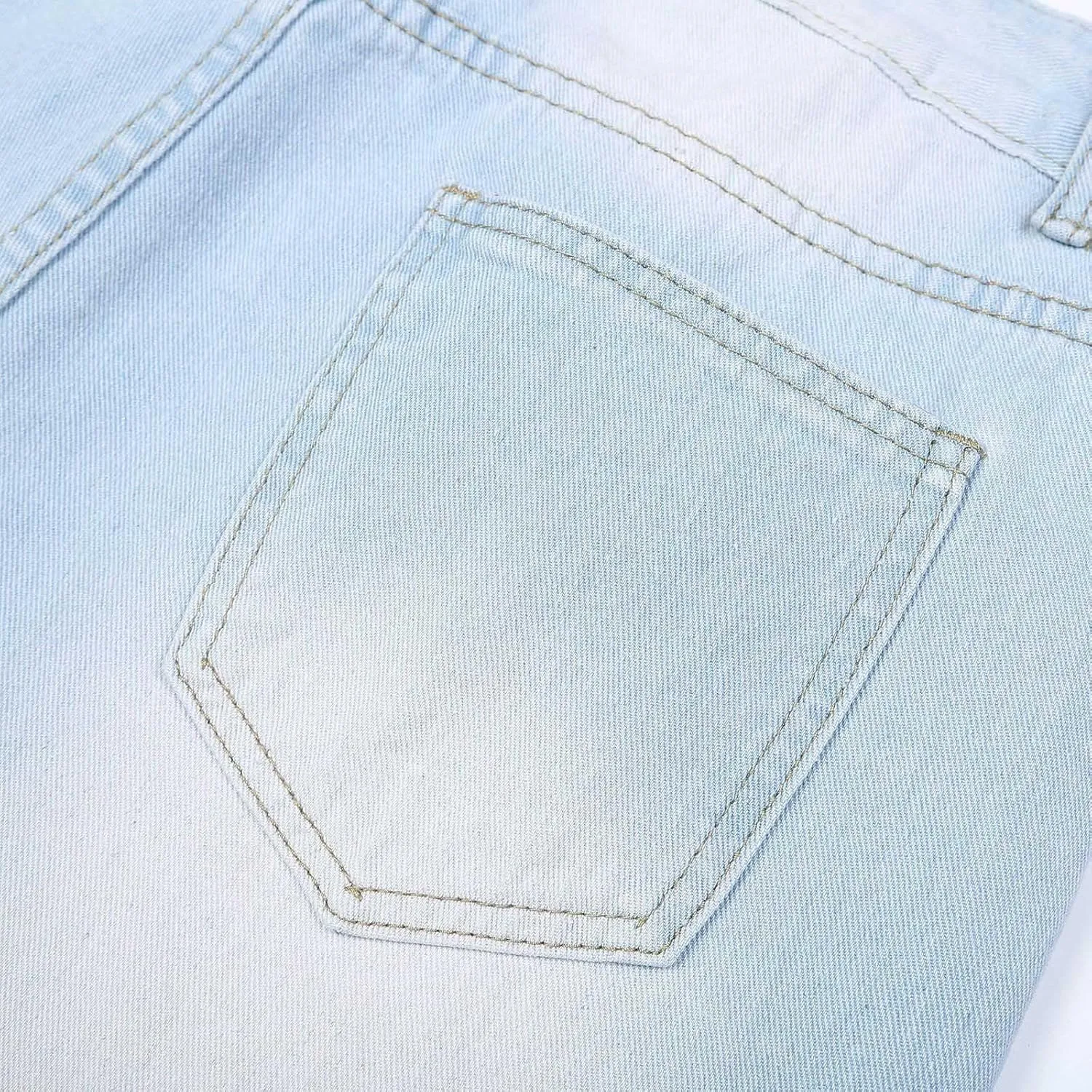 Bidobibo Stretchy Jeans for Women Tummy Control Bootcut Denim Pants Bell Bottom Jeans for Women High Waisted Pants Trendy