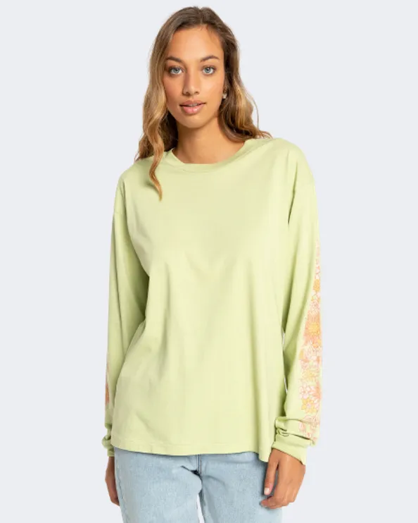 Billabong Heartbreaker Women Lifestyle T-Shirt Agave F3Ls15Bif2-4148