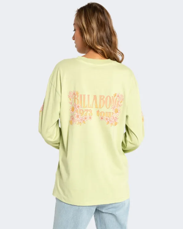 Billabong Heartbreaker Women Lifestyle T-Shirt Agave F3Ls15Bif2-4148