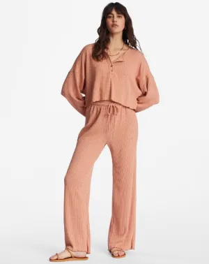 Billabong So Easy Pants-Washed Brick
