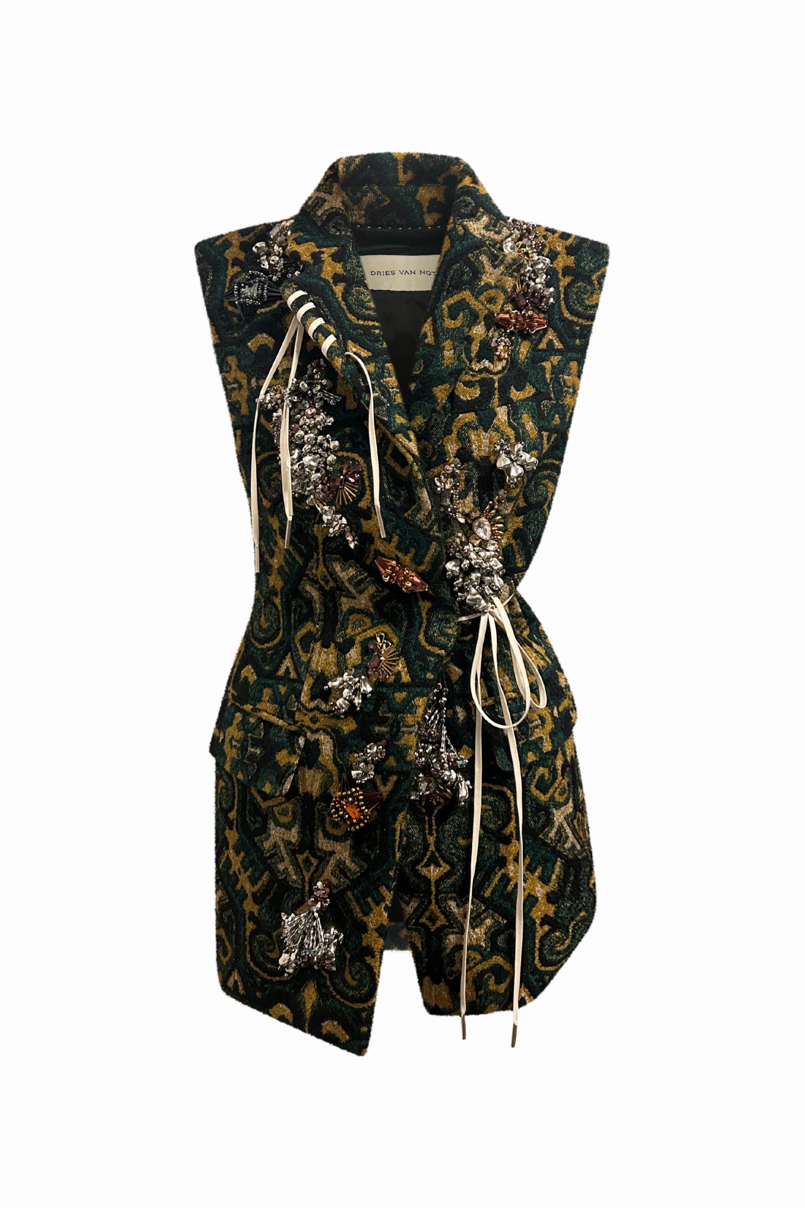Flatlock stitching Bimbila Embroidered Jacket