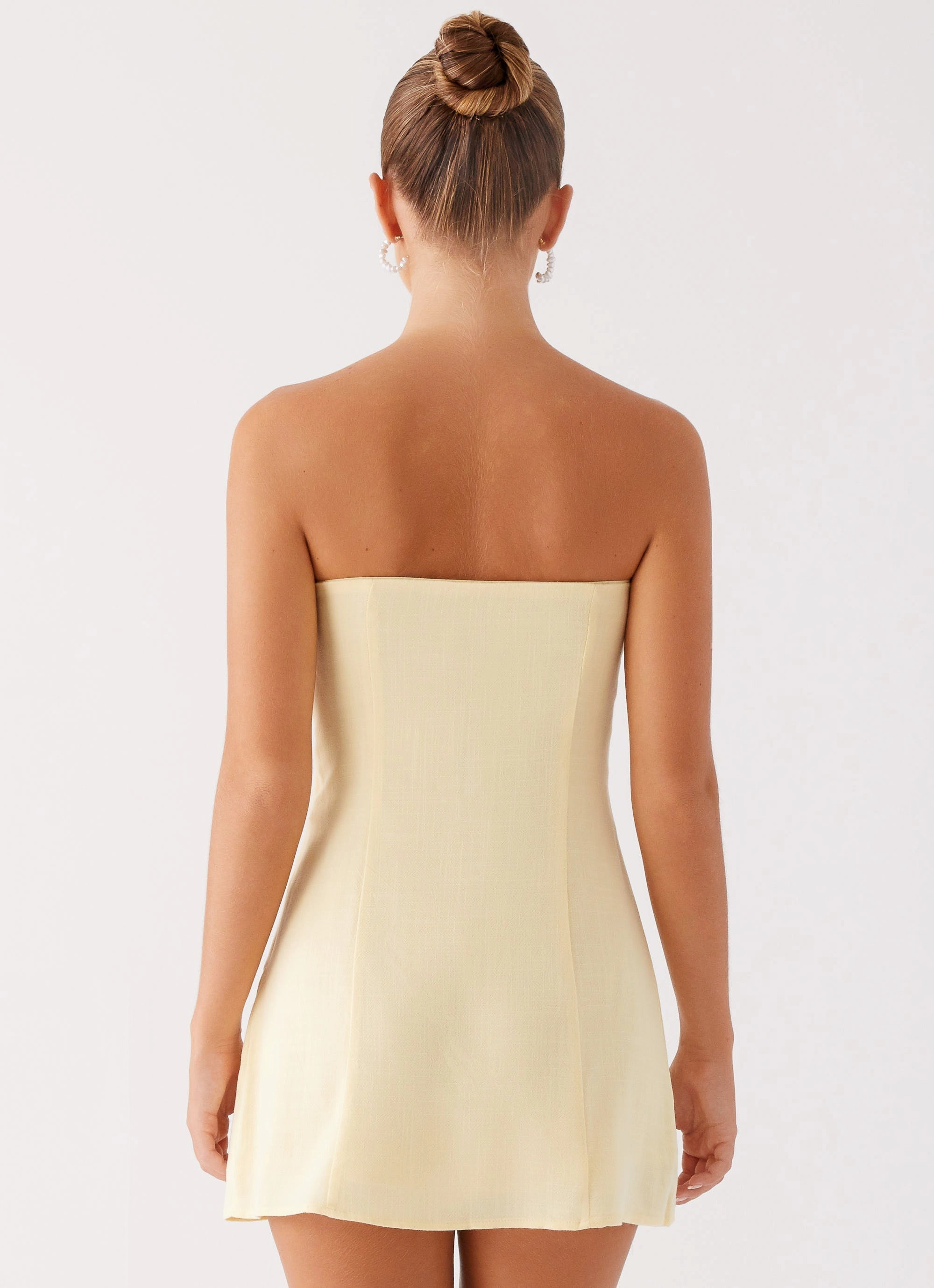 Midi length Bindi Mini Dress - Yellow