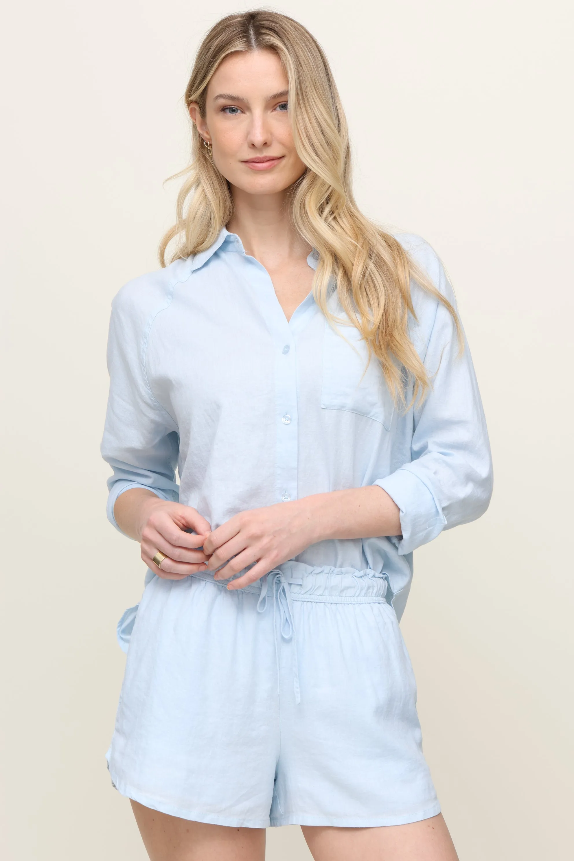 TearResistant Blends AntiPillingTreatment The Perfect Linen Top