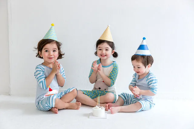 Birthday Cats 3/4 Sleeve Outfits