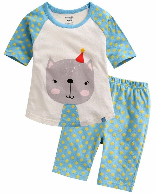 Birthday Cats 3/4 Sleeve Outfits