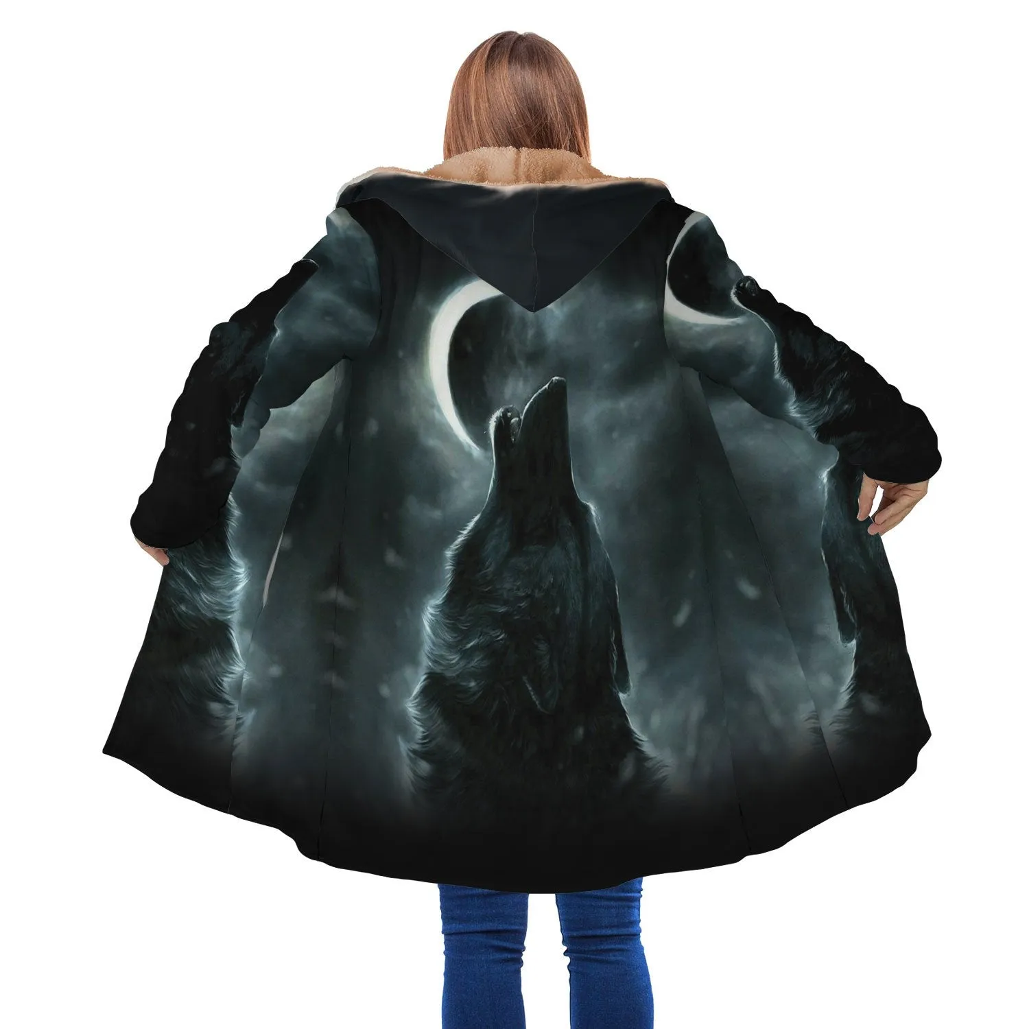 Black Moon Wolf Cloak WCS