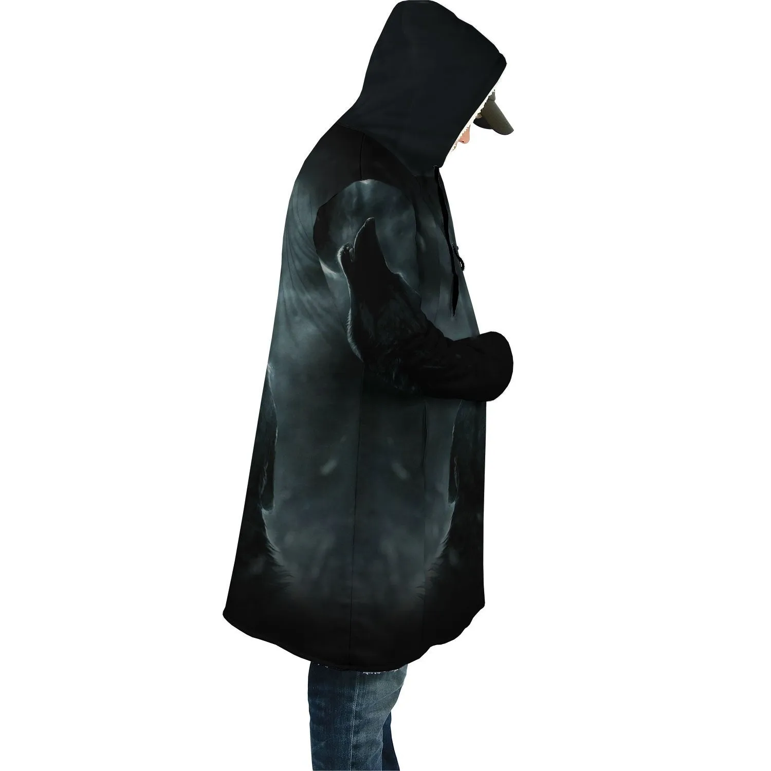 Black Moon Wolf Cloak WCS