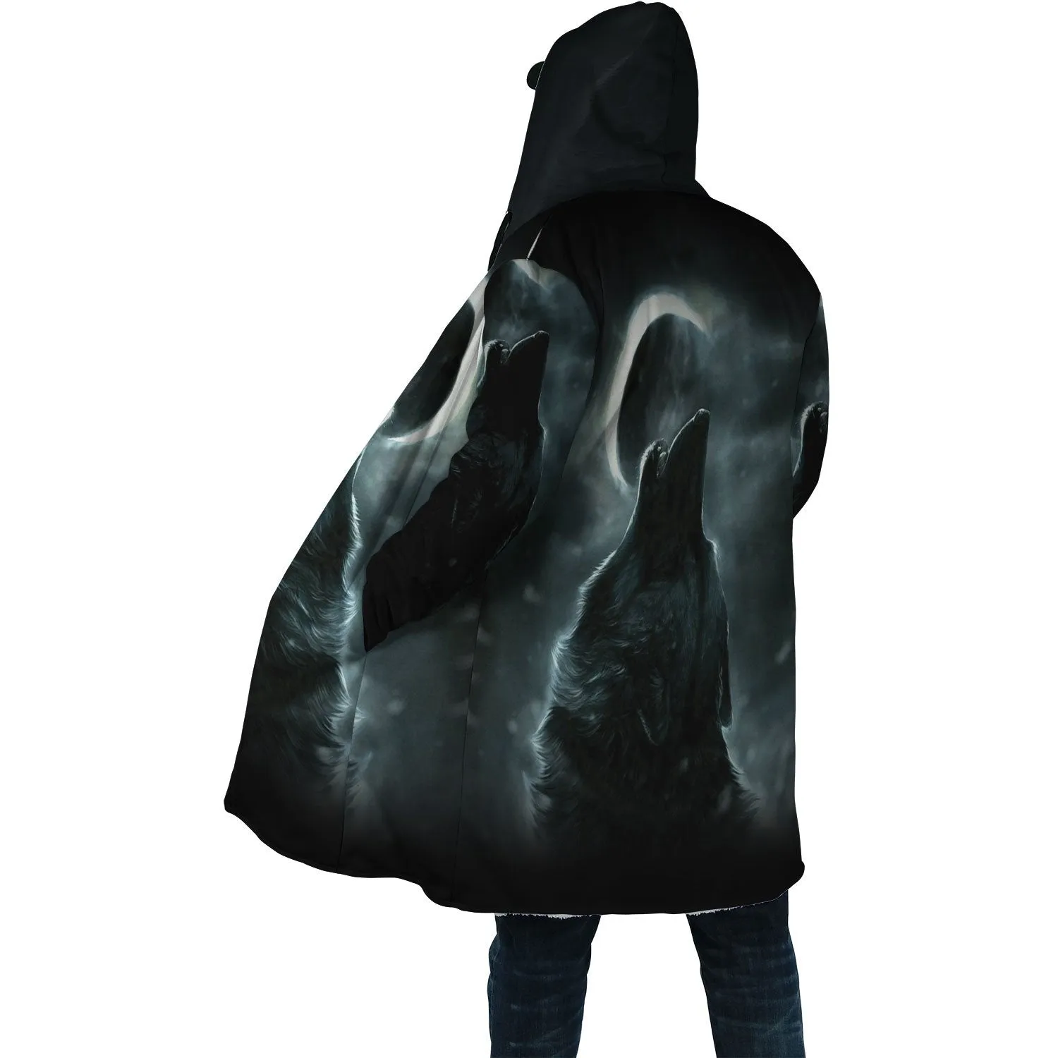 Black Moon Wolf Cloak WCS