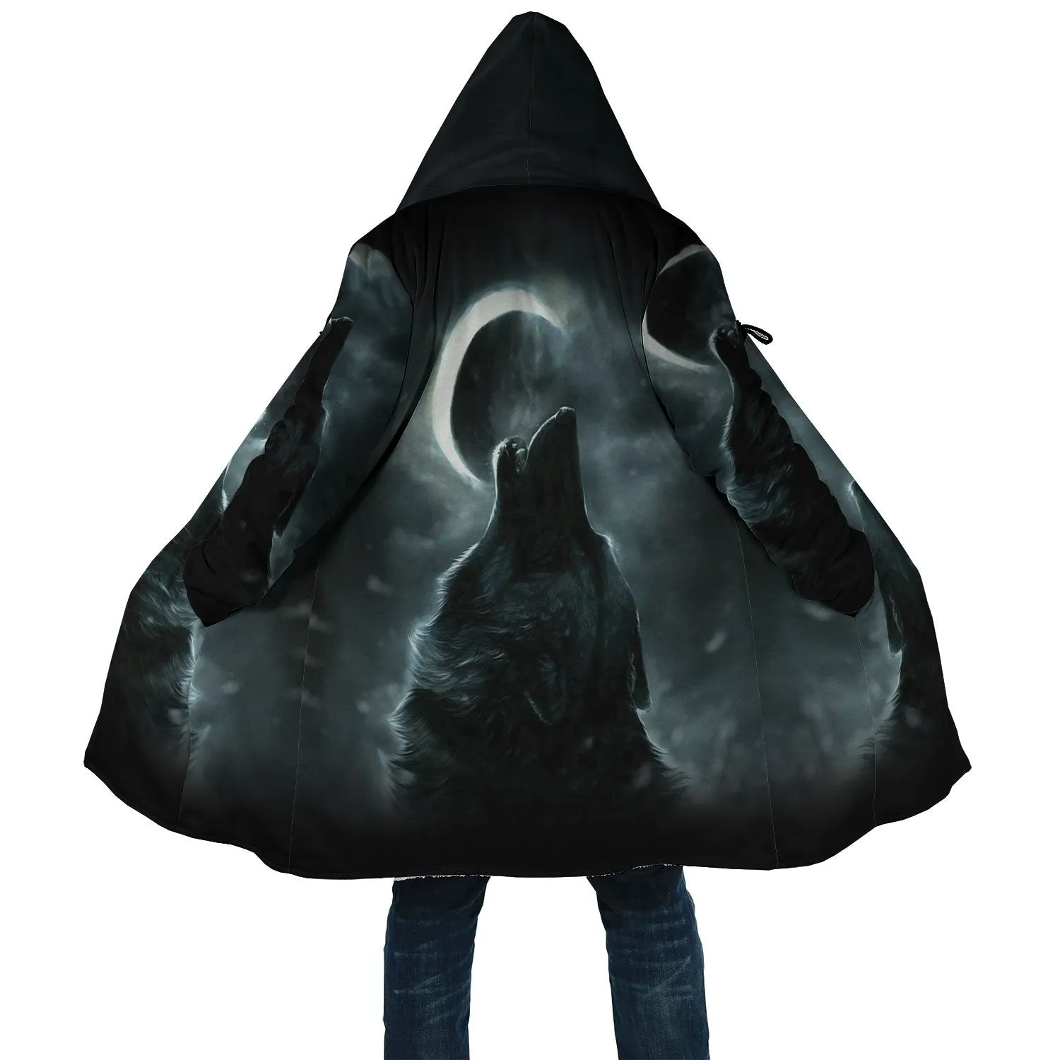 Black Moon Wolf Cloak WCS