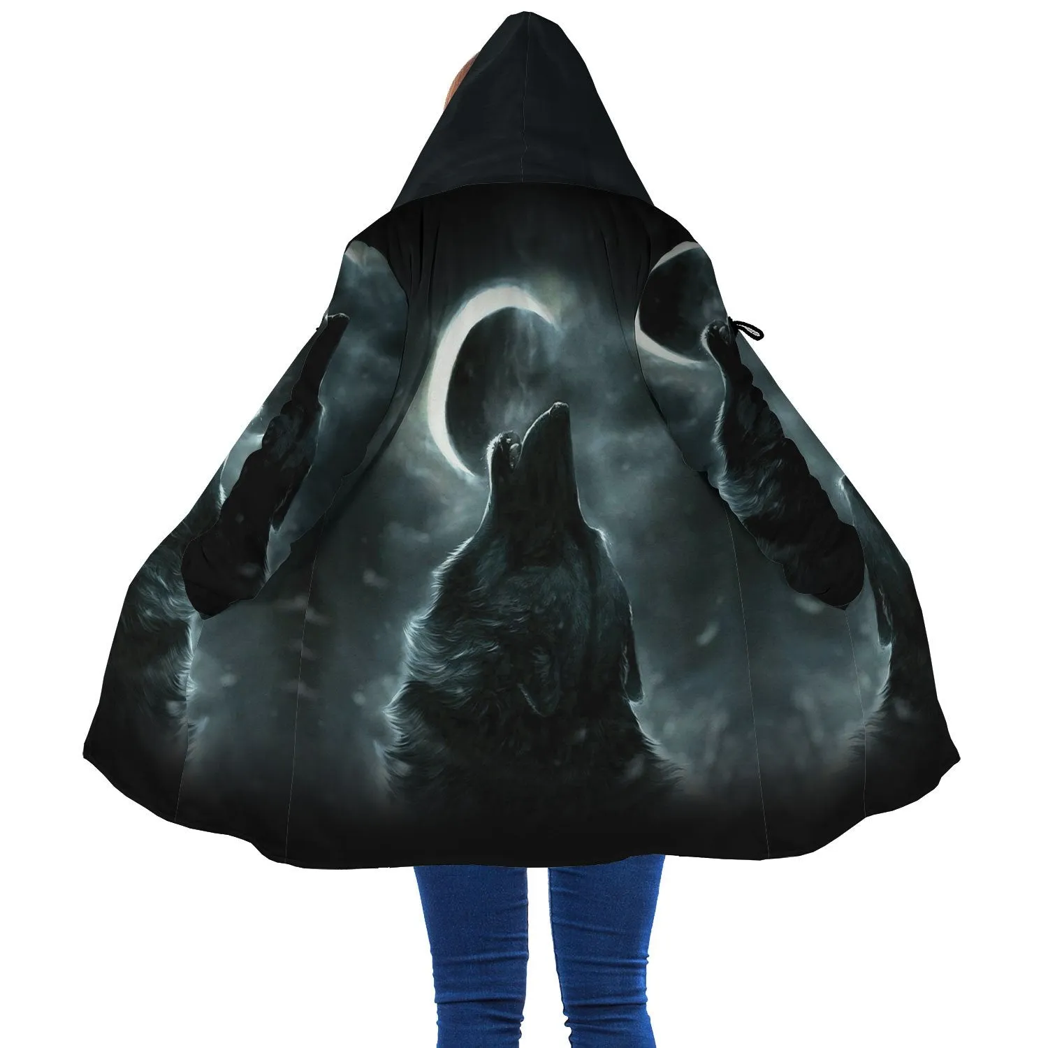 Black Moon Wolf Cloak WCS