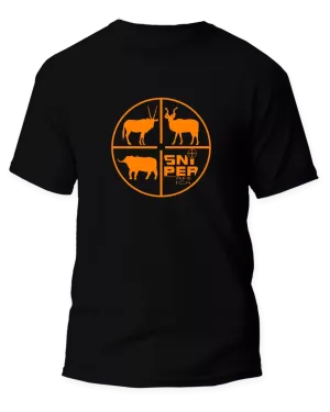 BLACK RETICAL MENS T-SHIRT