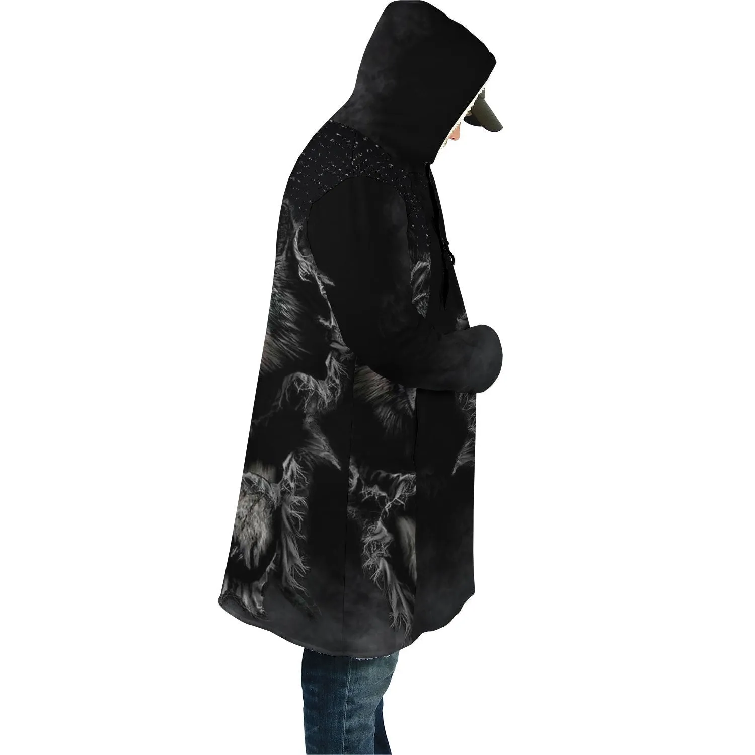 Black Wolf Native  Cloak WCS