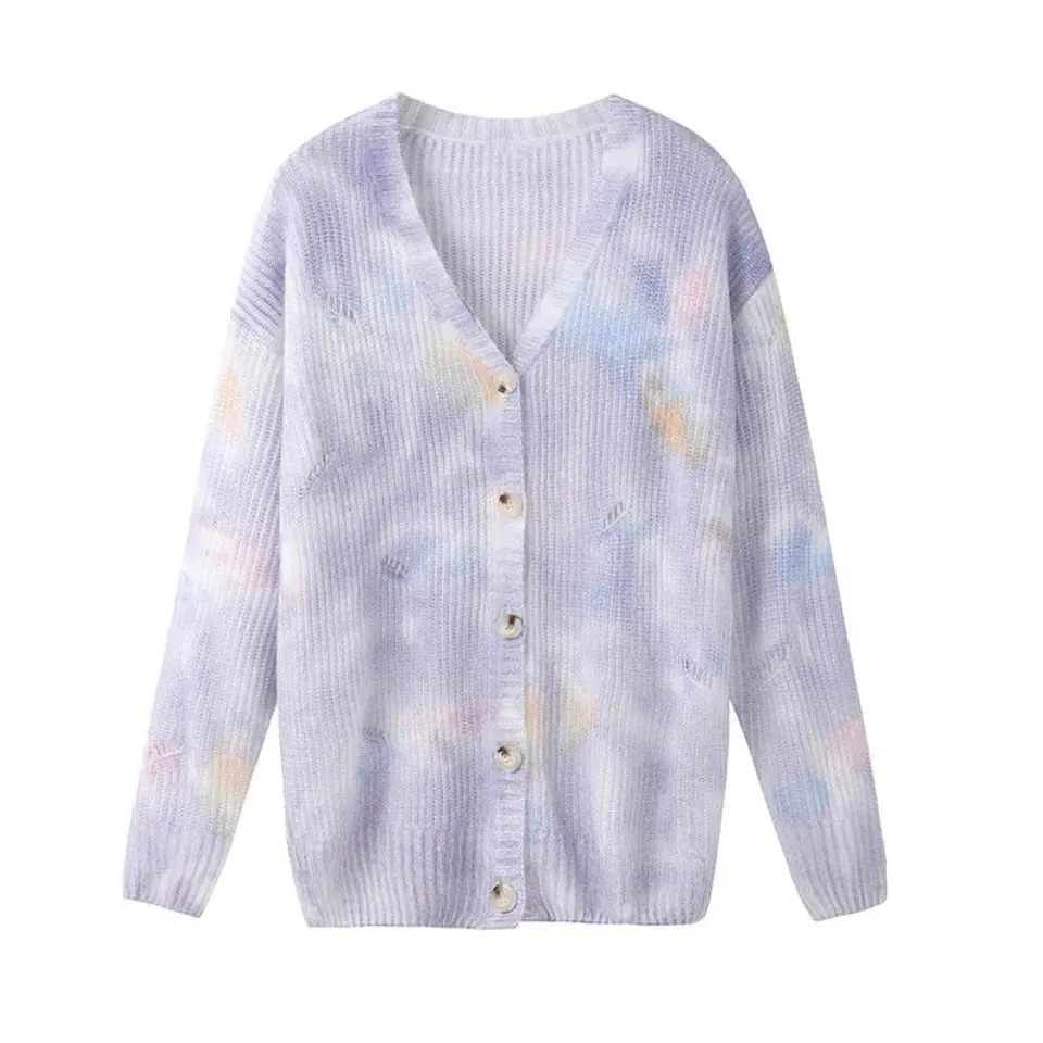 Blackpink Jennie Kim Oversized Pastel Knit Sweater