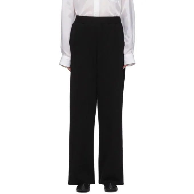 Blue Blue Japan Black Rib Knit Lounge Pants