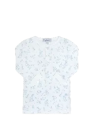 Blue Bunny Toile Pajama
