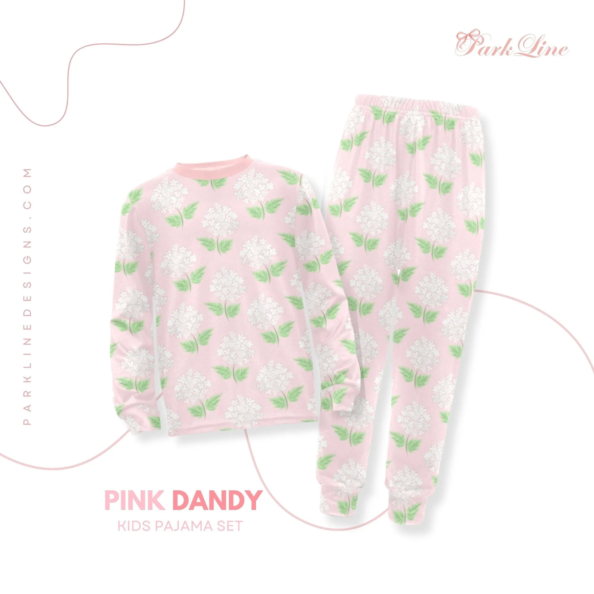 Blue Dandy | Pajama Set for Girls  | Sweet & Comfortable Sleepwear for Kids