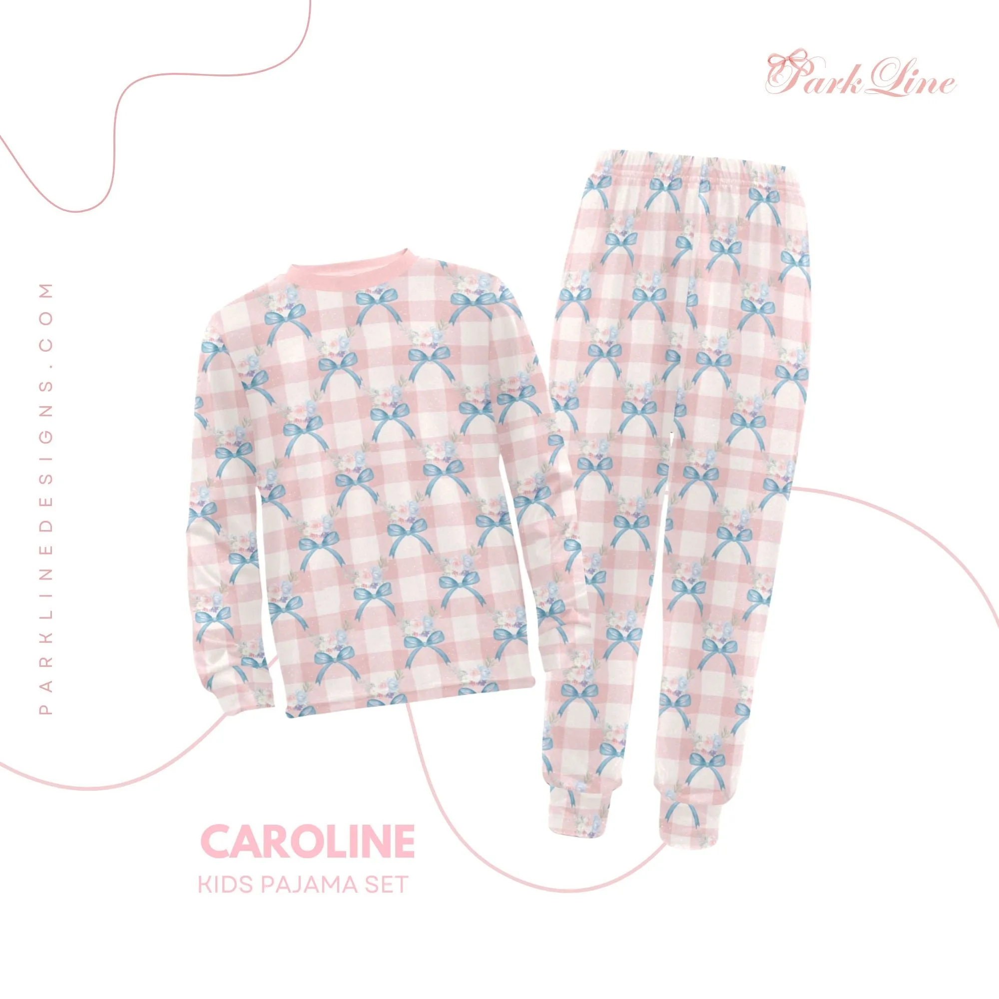 Blue Dandy | Pajama Set for Girls  | Sweet & Comfortable Sleepwear for Kids
