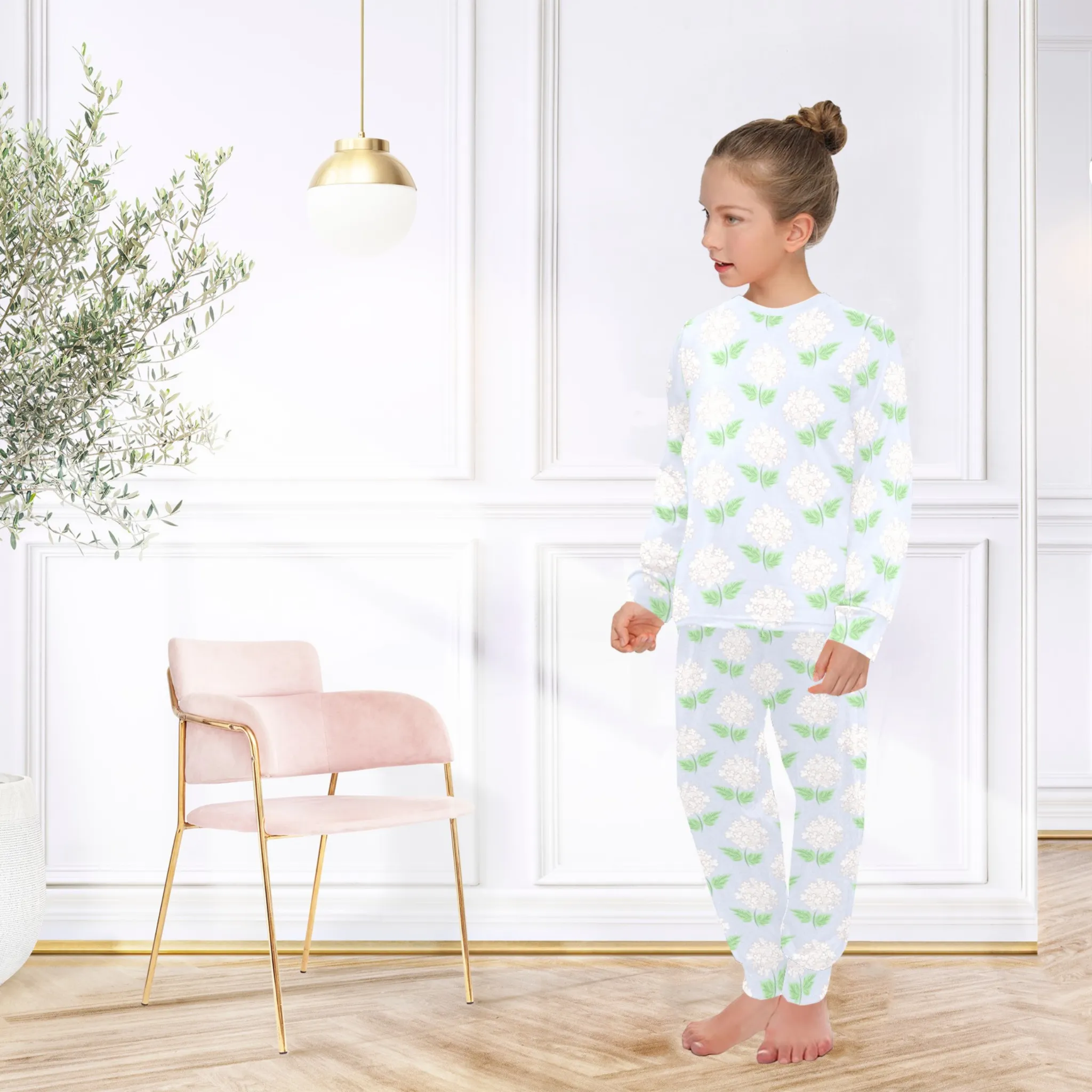Blue Dandy | Pajama Set for Girls  | Sweet & Comfortable Sleepwear for Kids