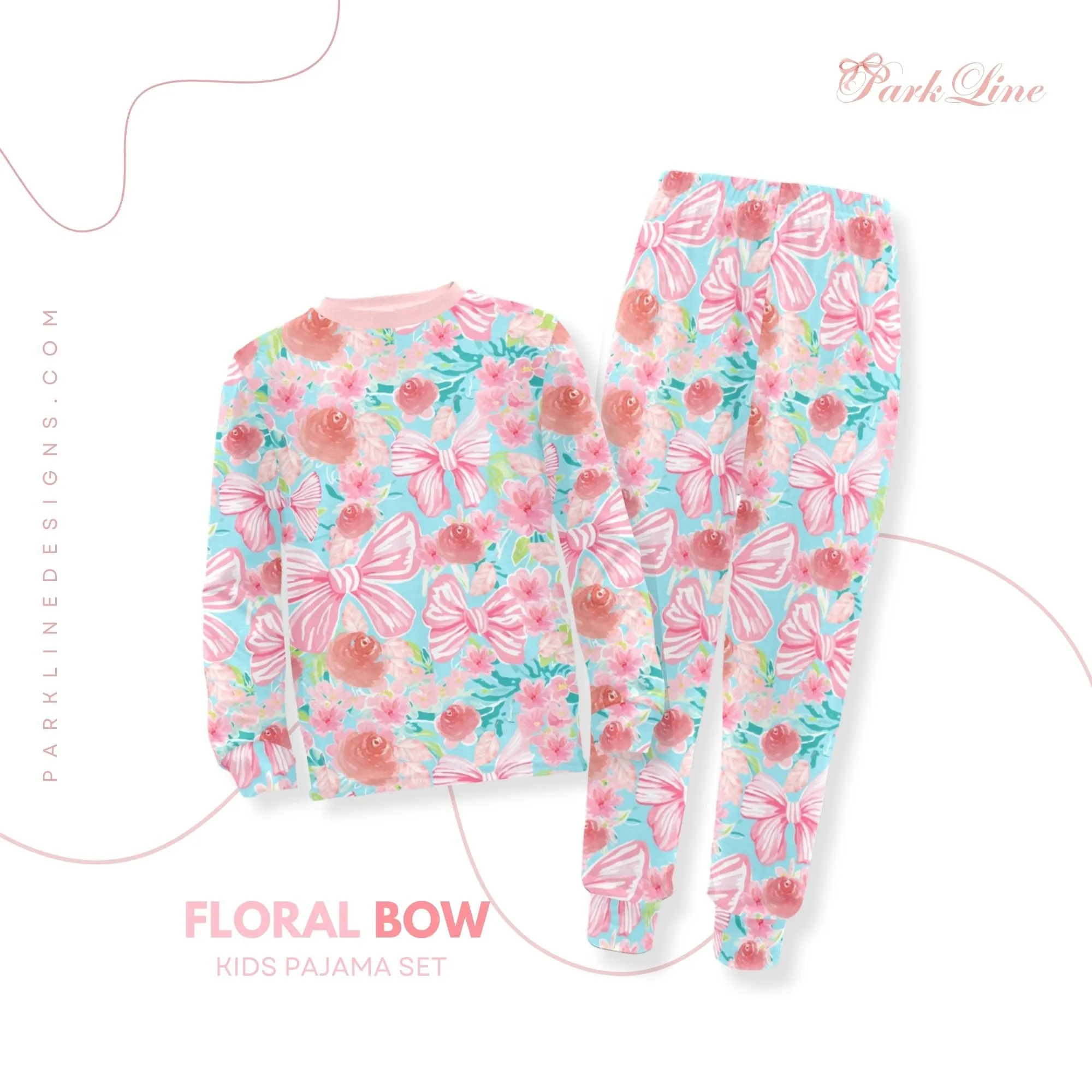 Blue Dandy | Pajama Set for Girls  | Sweet & Comfortable Sleepwear for Kids