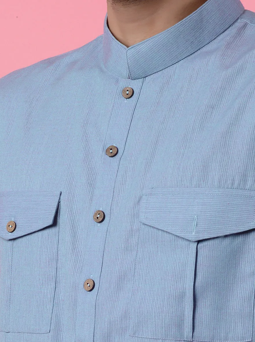 Blue Kurta Pajama | JadeBlue