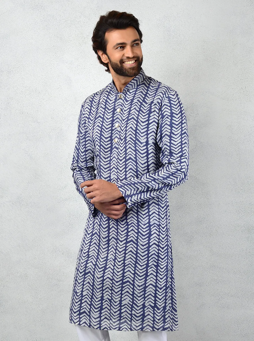 Blue Kurta Set | TULA