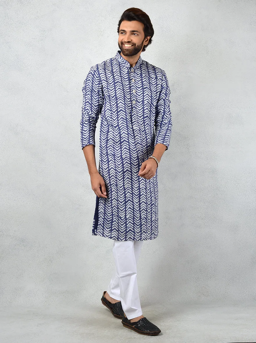 Blue Kurta Set | TULA