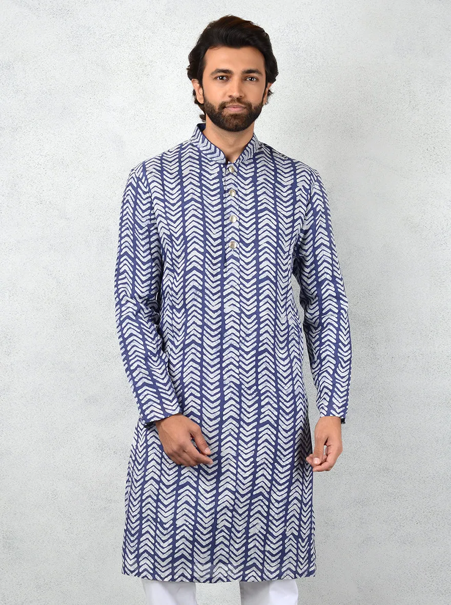 Blue Kurta Set | TULA