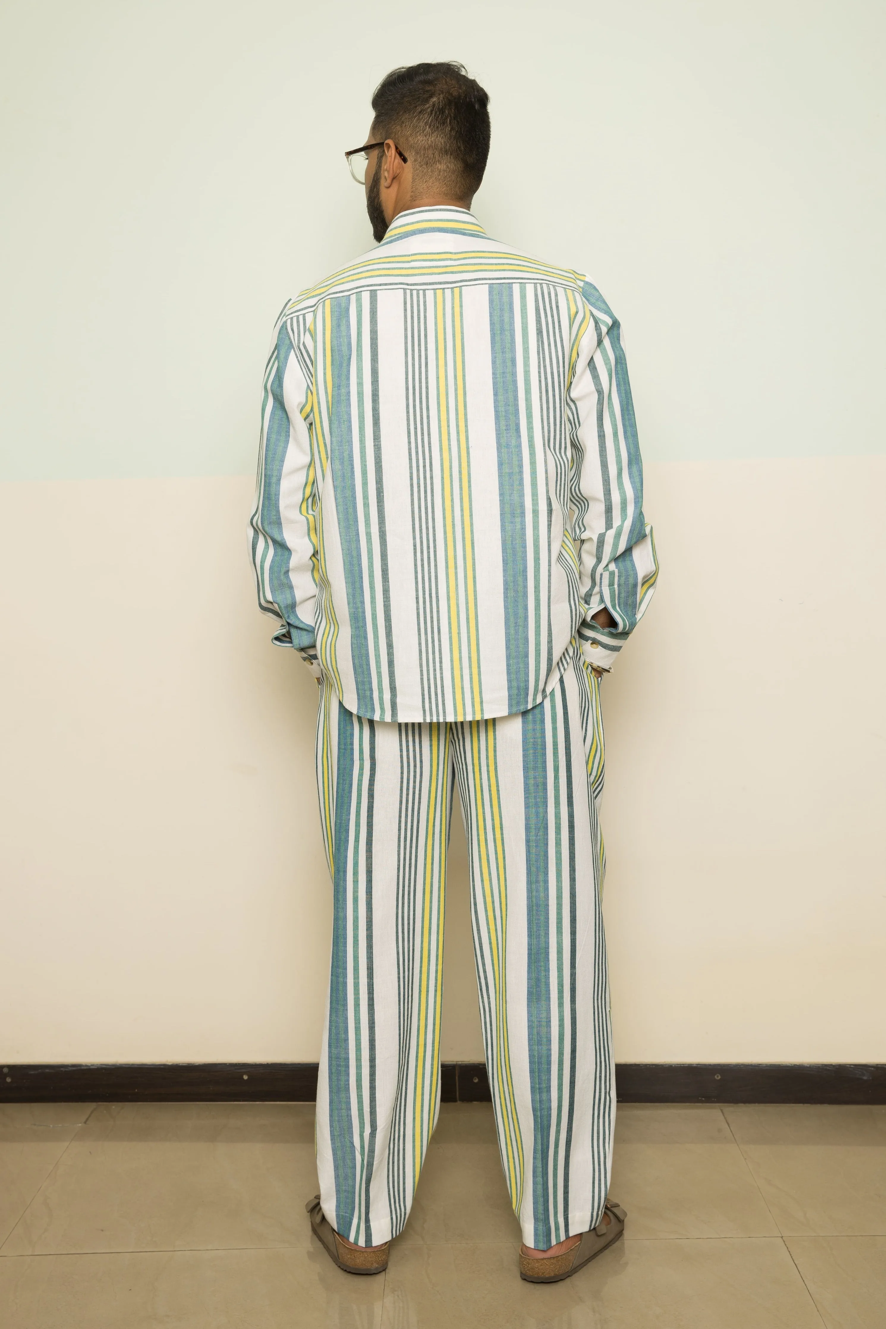 Blue Wanderlust Mens Co-ord