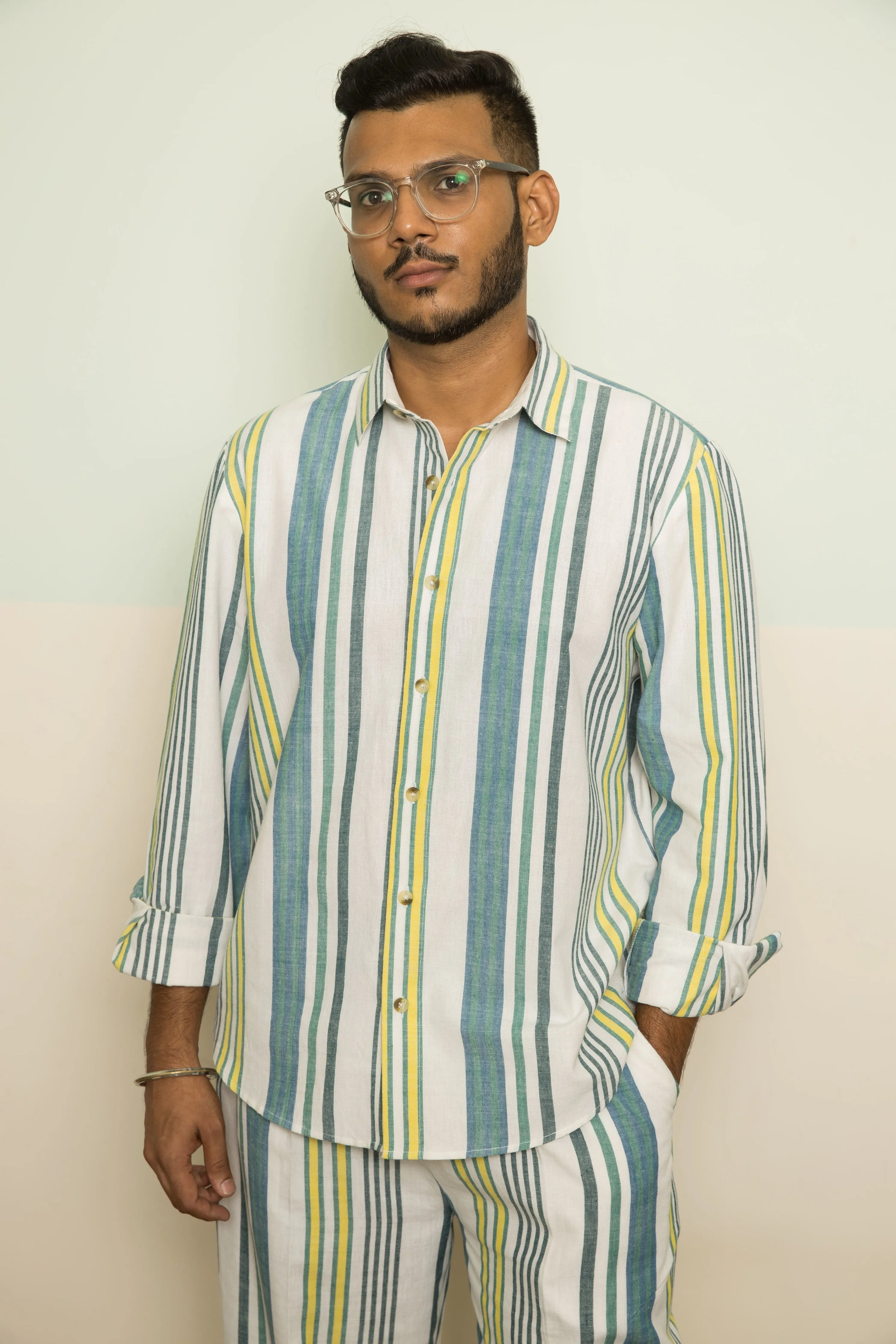 Blue Wanderlust Mens Co-ord