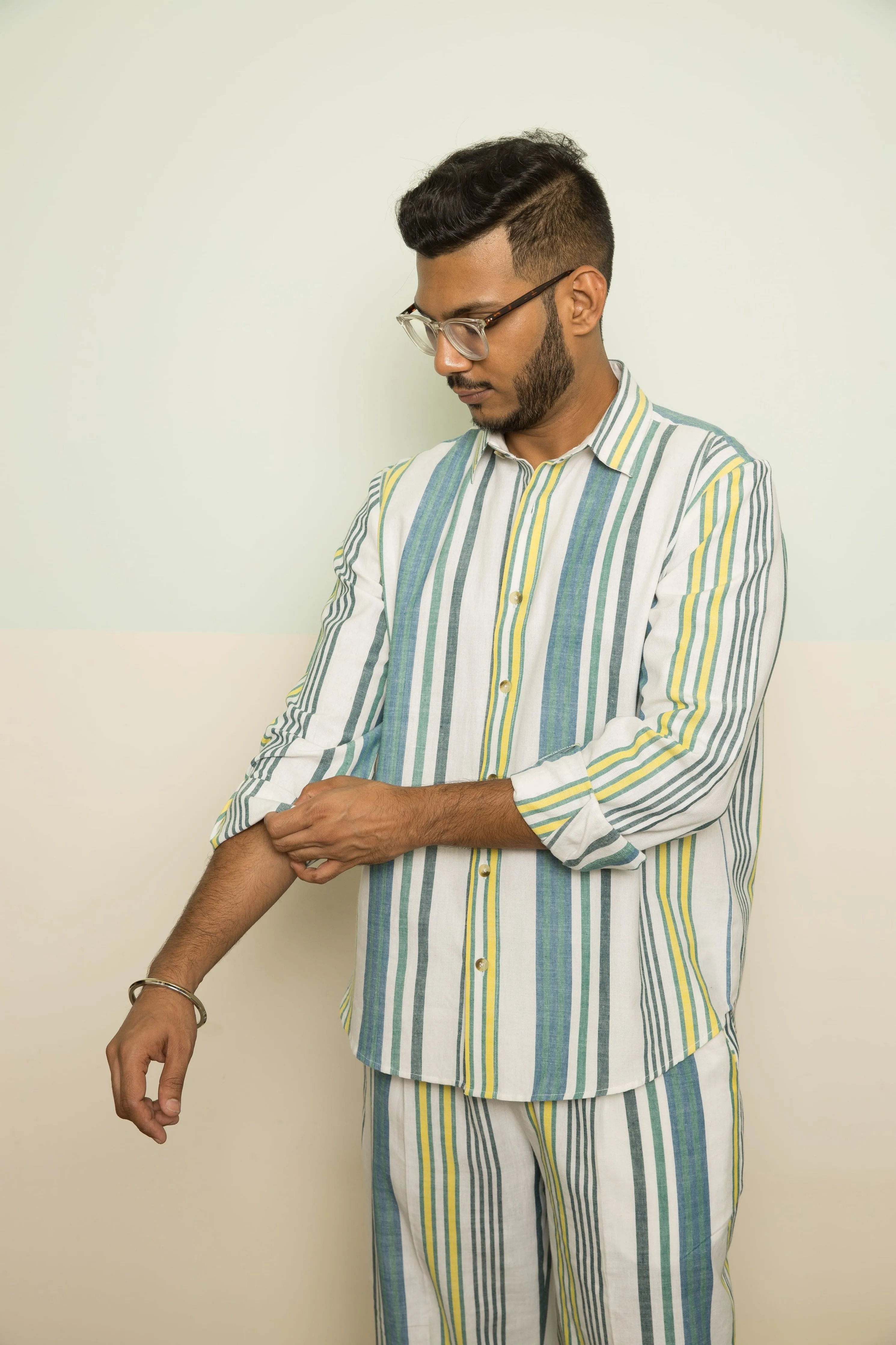 Blue Wanderlust Mens Co-ord