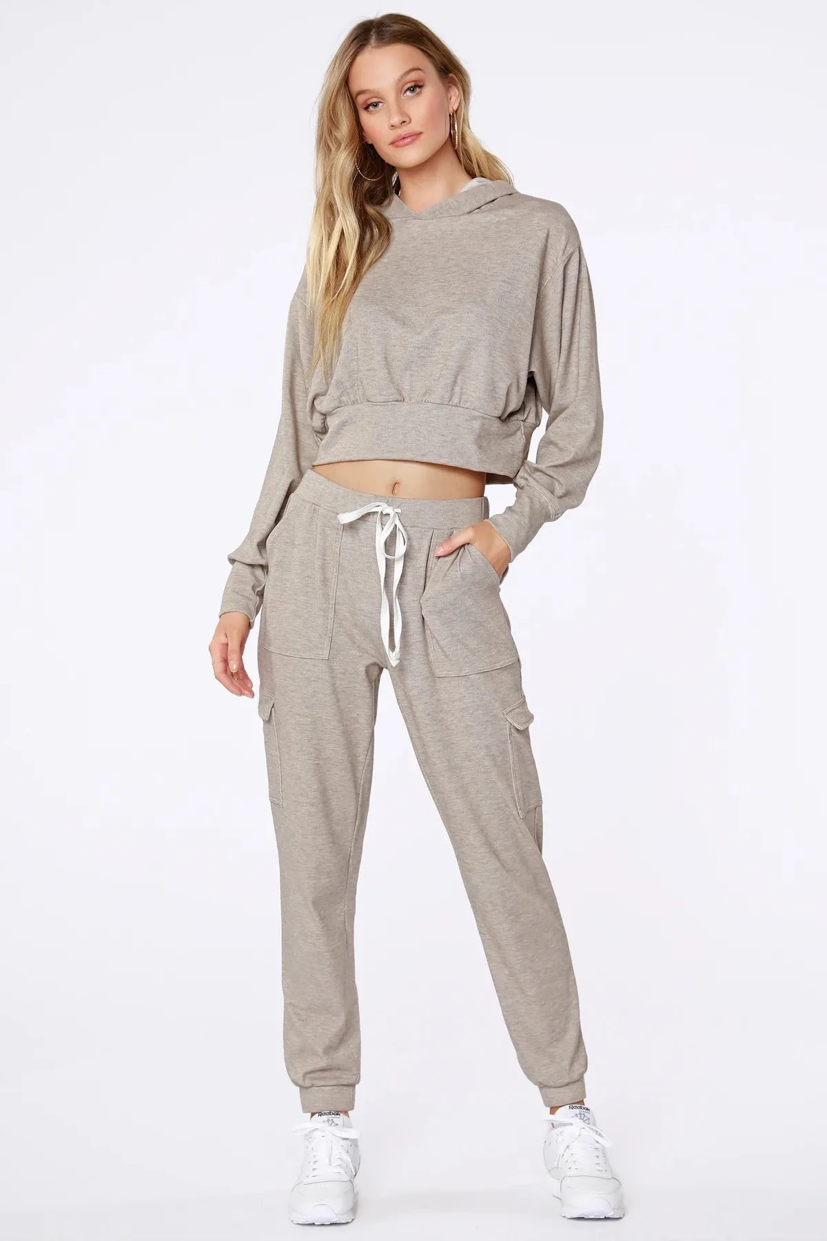 BOBI Cozy HeatherKnit GODDESS Cargo Pant
