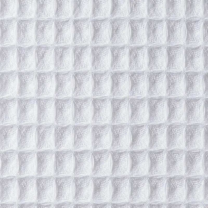 Boca Terry Shawl Waffle Robe, White