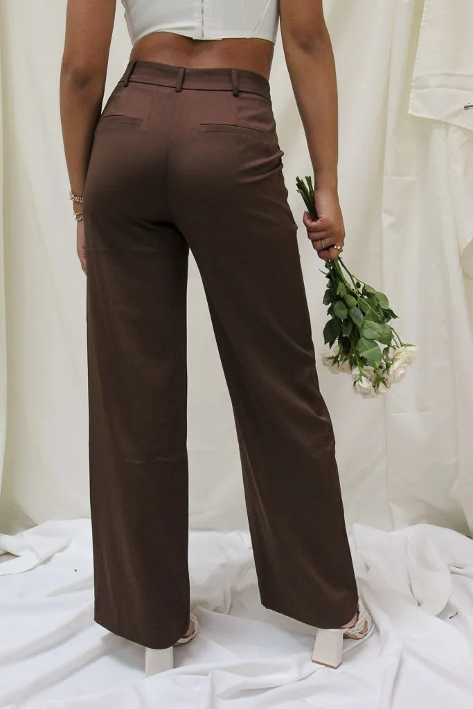 Adore You Trousers - Chocolate Urban appeal