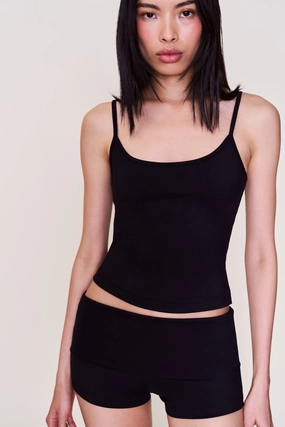 Body Fold-Over Micro  Short Fashionable Look