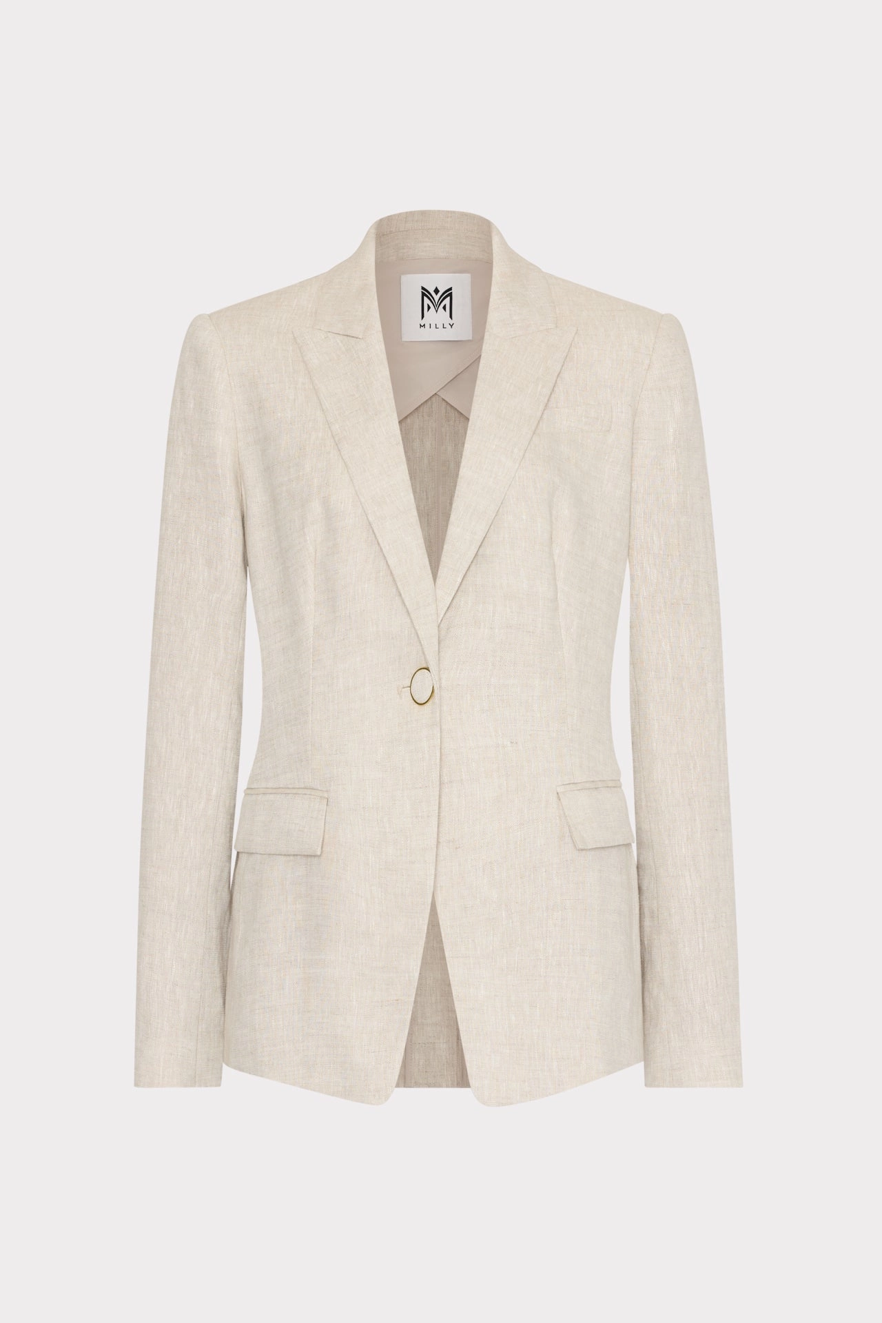 DurableOuterShell MagneticClosureSystem Alexa Linen Blazer