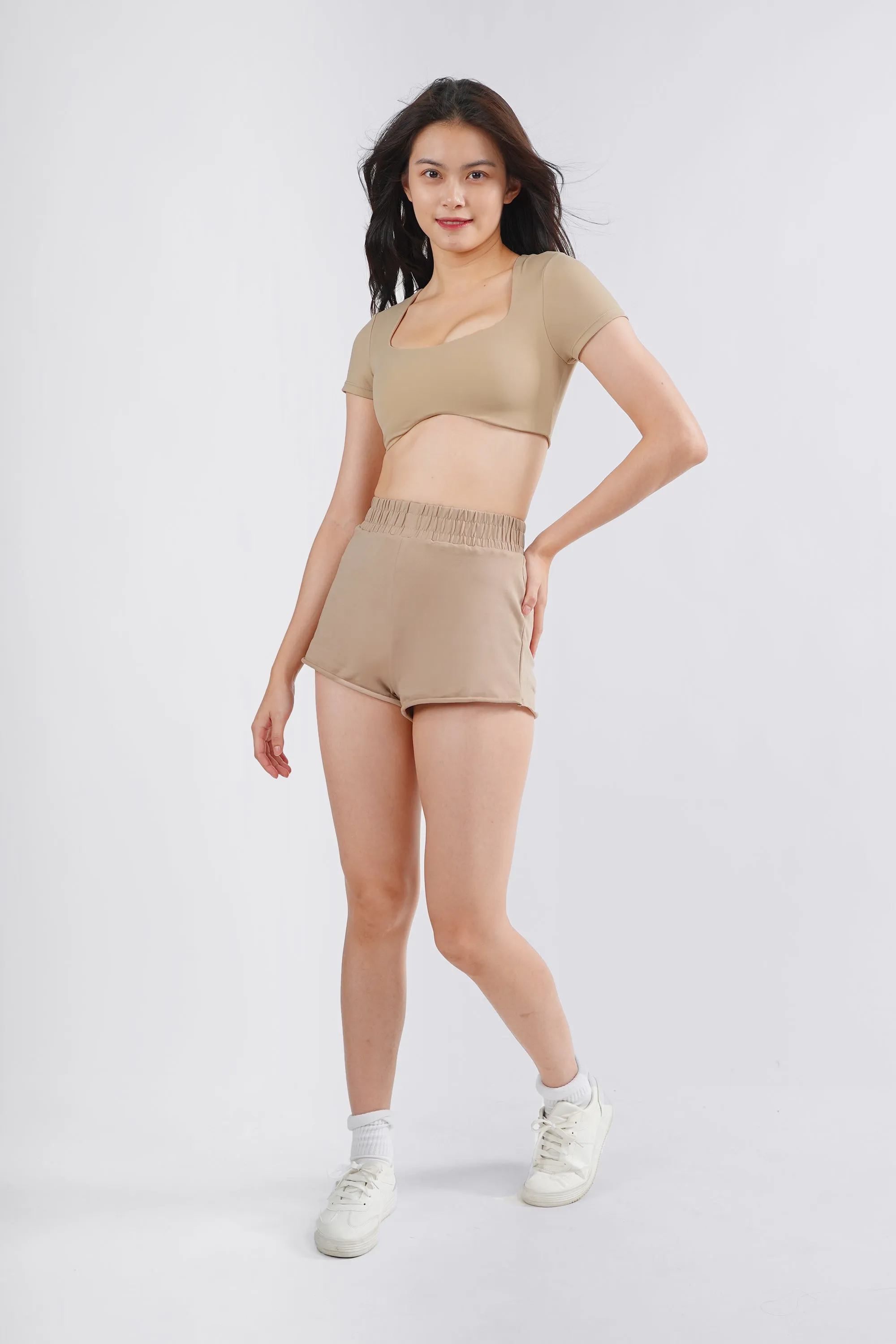 Bombshell High-Waist Hot Shorts