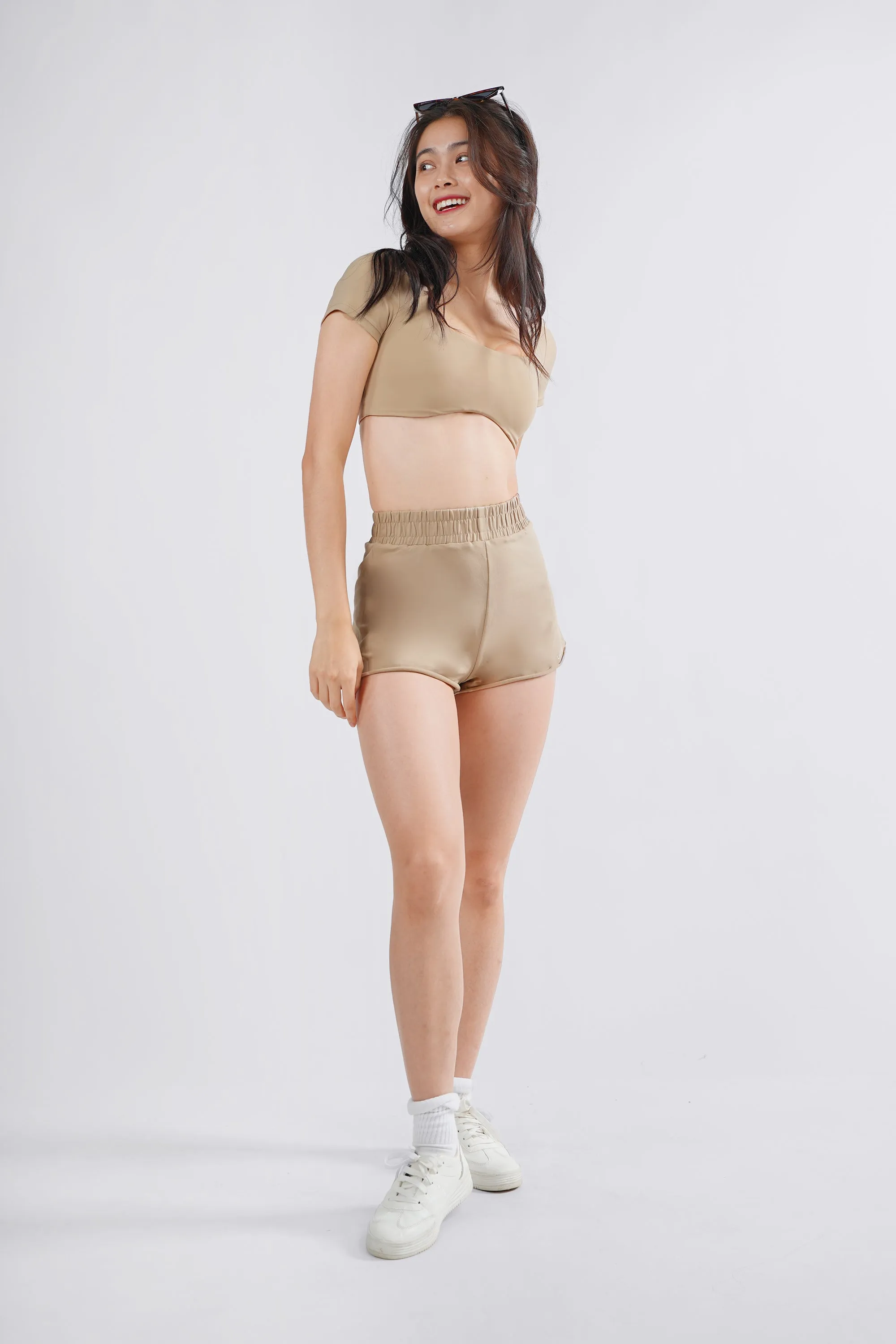 Bombshell High-Waist Hot Shorts
