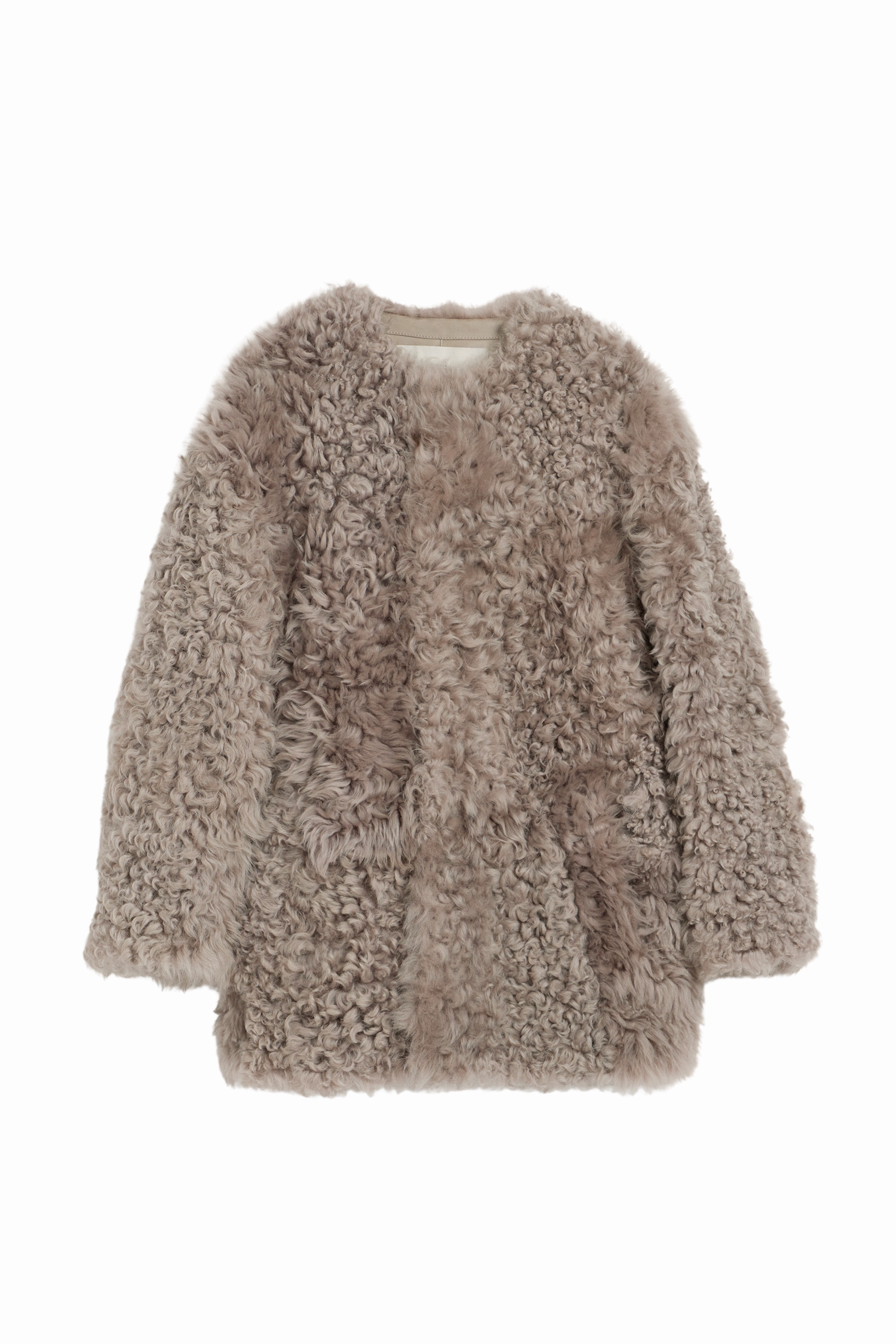 Shearling Short Coat Quick drying material