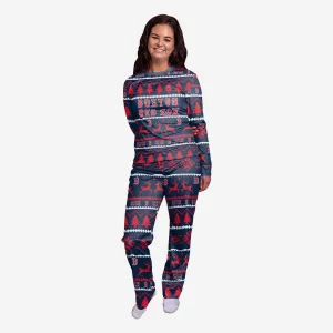 Boston Red Sox Womens Family Holiday Pajamas