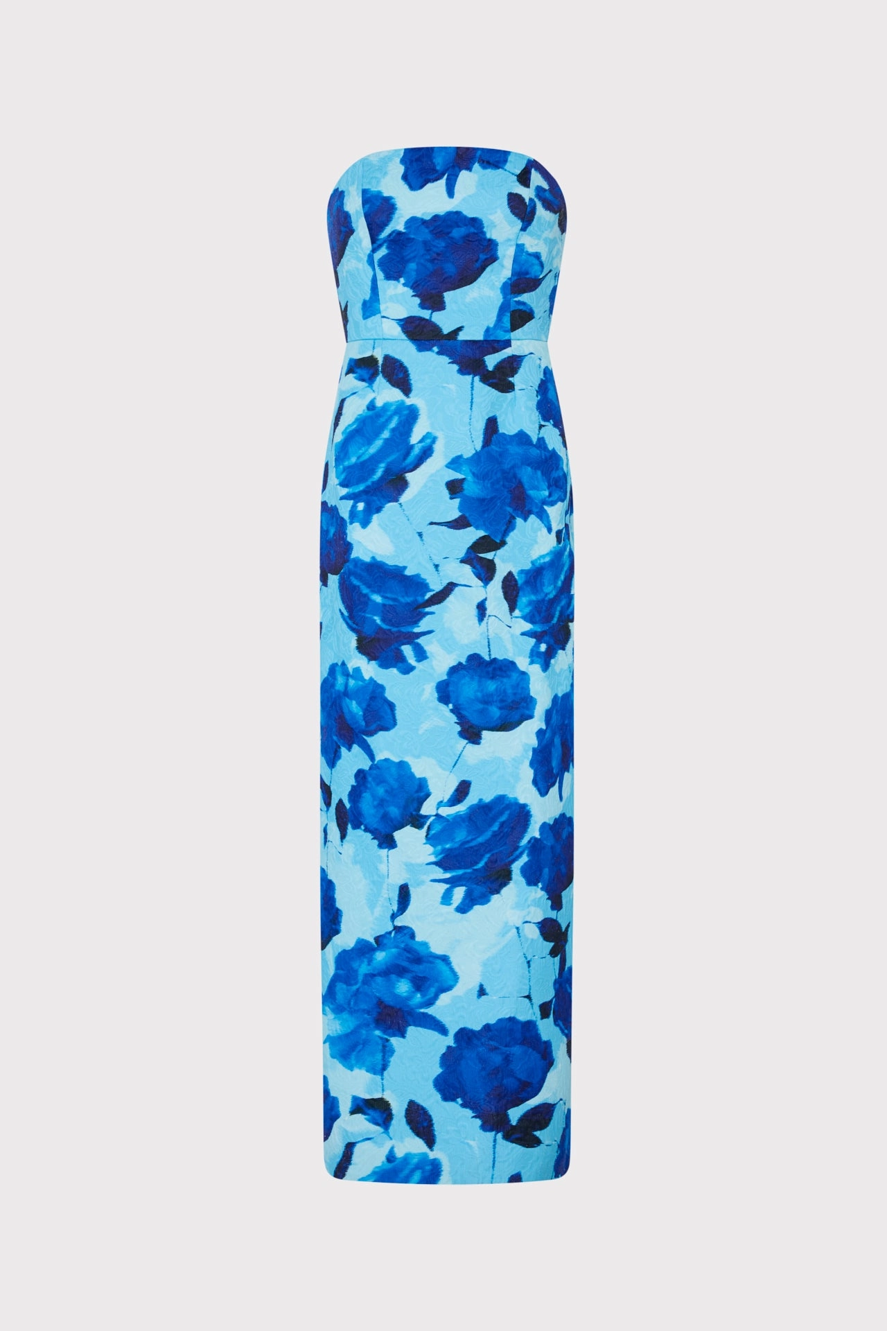 Back-Pocket Orion Blurred Blossom Jacquard Dress