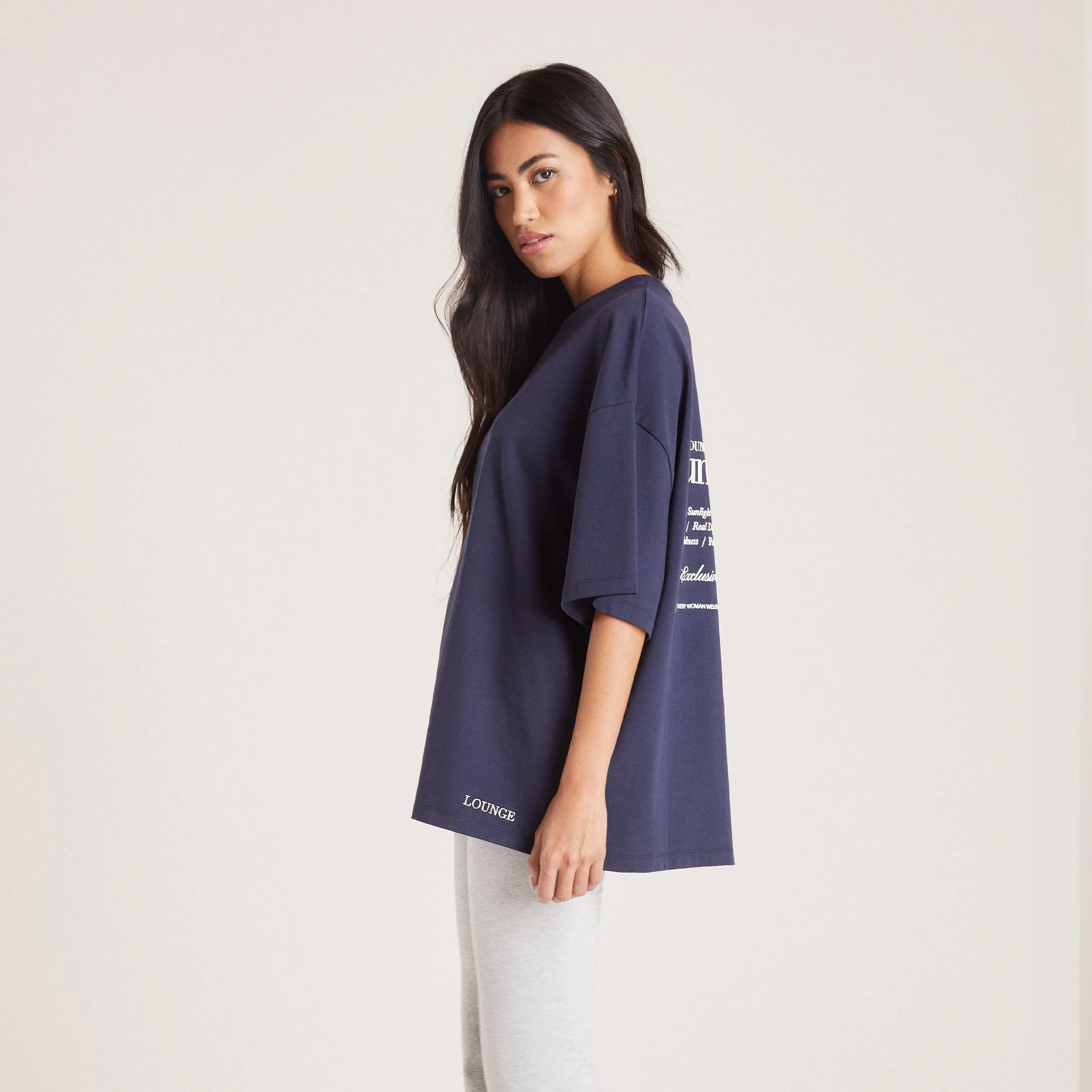 Boxy T-Shirt - Ink Blue