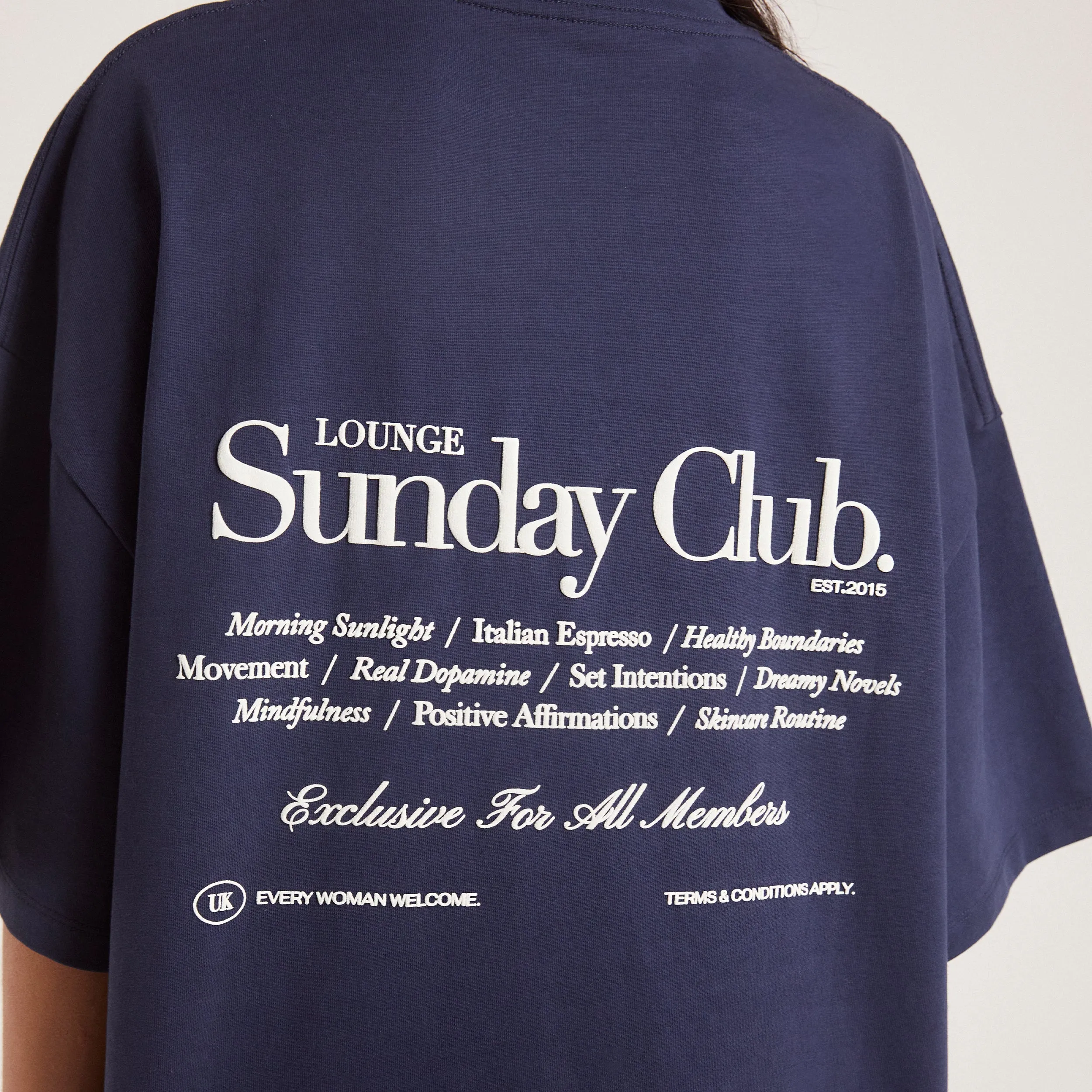 Boxy T-Shirt - Ink Blue